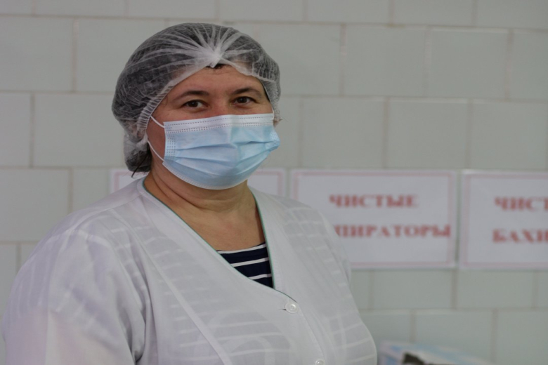 Старшая медицинская сестра Валентина Штырба