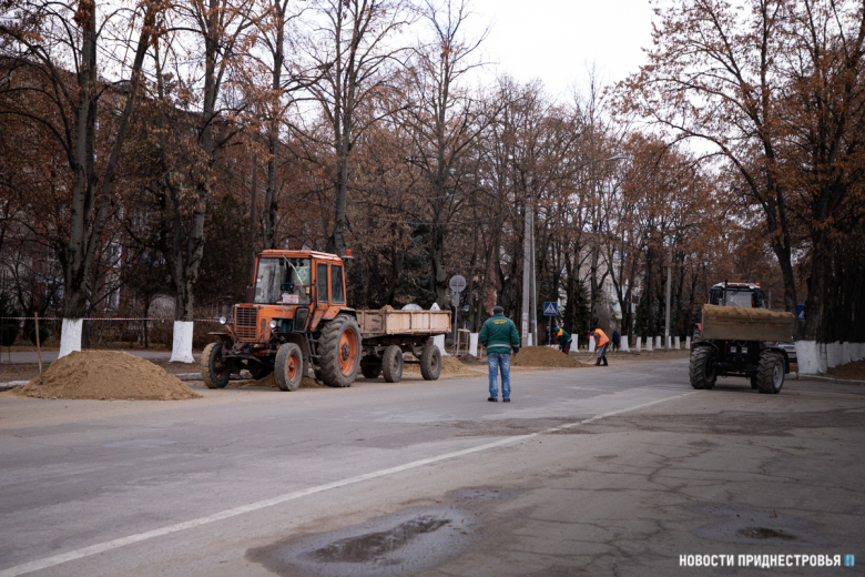 Строительство ливневой канализации.
