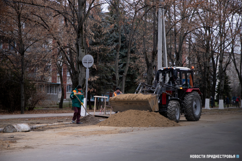 Строительство ливневой канализации.