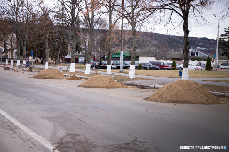 Строительство ливневой канализации.