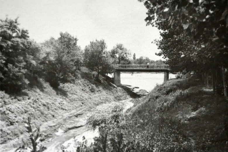 На фото: ручей Чистый в центре Тирасполя