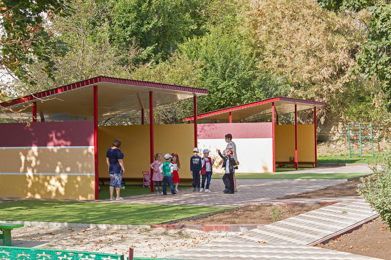 Детский сад "Красная Шапочка". Фото: пресс-служба Президента.