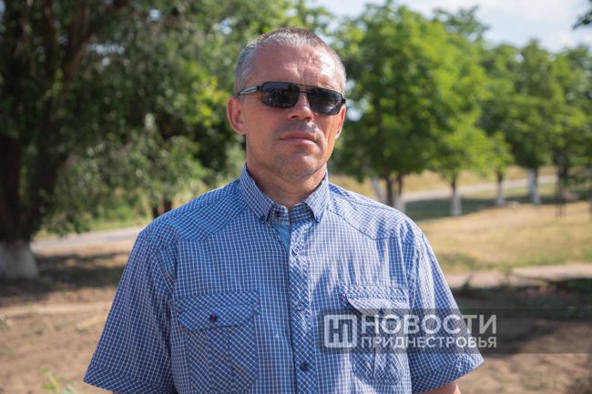 глава села Бычок Валерий Красильников